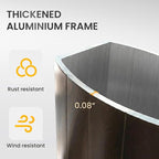 10 X 13 FT Cantilever Patio Umbrella Outdoor - Image 9