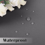 Outdoor Waterproof Curtains for Patio W100 x L84 Inch Grey, 1 Panel | Extra - Image 6