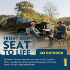 GCI Outdoor Comfort Pro Chair, Heathered Pewter Gray - Image 7