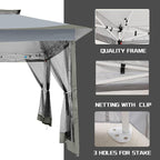 COBIZI 12x12 Pop Up Gazebos On Clearance - Image 6