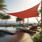 Shade&Beyond Custom Sun Shade Sail 7'x13'RectangleSun Sail Shades Patio UV by ShadeBeyond