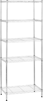 Amazon Basics 5-Shelf Adjustable Storage Shelving Unit by AmazonBasics