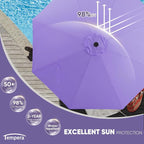 Tempera Patio Market Outdoor Table Umbrella - Image 2