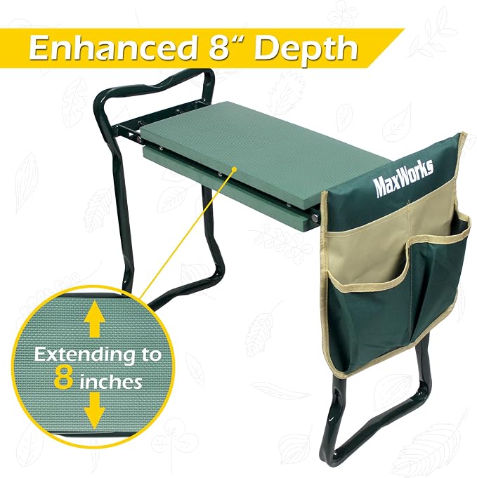 MaxWorks 50921 Folding Garden Kneeler Stool - Image 4