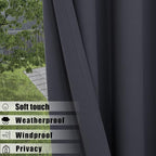 BONZER Waterproof Indoor/Outdoor Curtains - Image 3