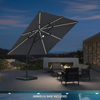 PURPLE LEAF Outdoor Umbrella - Image 2