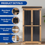 Storage Cabinet Outdoor Garage Cabinets - Image 7