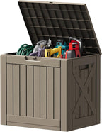 Devoko 40 Gallon Deck Box Lockable Outdoor Storage Box Waterproof by DEVOKO