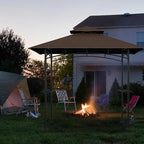 5x8Ft Grill Gazebo Replacement Top, Water-Resistant Fabric, BBQ Gazebo Cover - Image 7