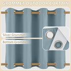 HDCAXKJ Waterproof Outdoor Curtains - Image 3
