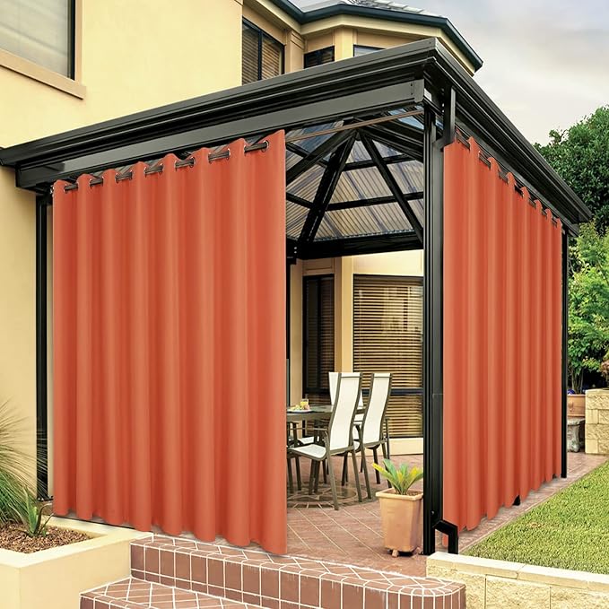 BONZER Waterproof Indoor/Outdoor Curtains by Bonzer