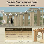 Waterproof Outdoor Curtain W84 x L120 - Image 3