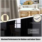 BONZER Waterproof Indoor/Outdoor Curtains - Image 7