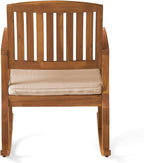 Christopher Knight Home Selma Acacia Rocking Chairs - Image 10