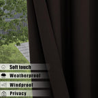 BONZER Waterproof Indoor/Outdoor Curtains - Image 4