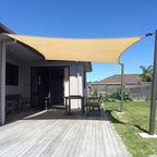 SUNNY GUARD Custom Size 5'x12' Rectangle Sand UV Block Sunshade by SUNNYGUARD