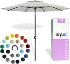 Midtown Umbrellas 10-Year-No-Fade - 8 Ft - UV Proof Off White Polyester Fabric by MidtownUmbrellas