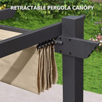 Pergola Shade Cover Replacement Canopy Top Compatible - Image 8