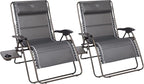 Timber Ridge Oversized Zero Gravity Chair, 33In Wide XXL Zero Gravity Reclining by TIMBERRIDGE