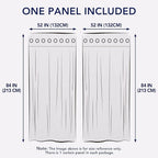 PureFit Outdoor Curtains for Patio Waterproof Weatherproof Outside Curtains | - Image 6