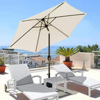 7.5 ft Patio Umbrella, Yard Umbrella, Outdoor Market Umbrella - Image 5