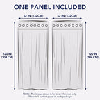 PureFit Outdoor Curtains for Patio Waterproof Weatherproof Outside Curtains | - Image 6