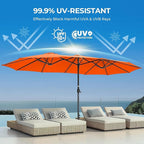 Rectangular Patio Umbrella - Image 4