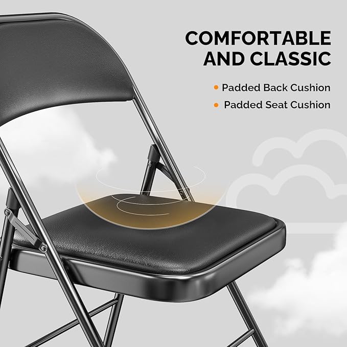 VINGLI 20 Pack Folding Chairs - Image 5