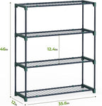 Ohuhu Plant Greenhouse Shelves 4 Tier 2 Pack Extra-Wide Stable Green House - Image 2