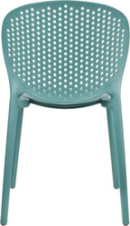 2xhome Set of 2 Patio Dining Chairs | Modern Stackable Outdoor Pool Side Chair - Image 10