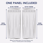 PureFit Outdoor Curtains for Patio Waterproof Weatherproof Outside Curtains | - Image 6