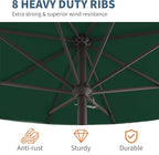 10FT Patio Umbrella, Outdoor Umbrella - Image 4