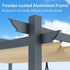 Tangkula 10x13 Ft Outdoor Pergola - Image 5