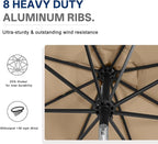 ABCCANOPY Solar Led Patio Umbrella - Image 6