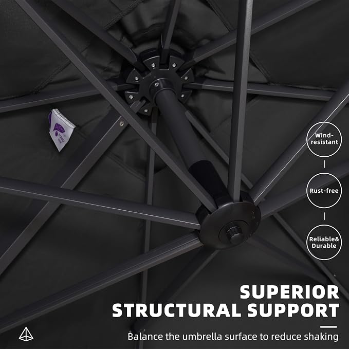 PURPLE LEAF Patio Umbrella - Image 7