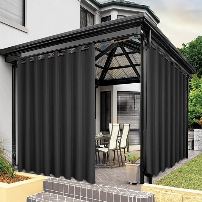 BONZER Waterproof Outdoor Curtains by Bonzer