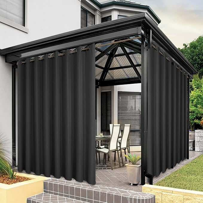 BONZER Outdoor Waterproof Curtains by Bonzer