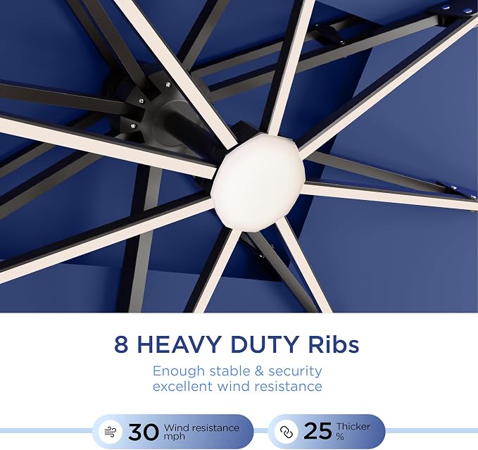 Deconk 10' X 13 'Patio Umbrella - Image 6
