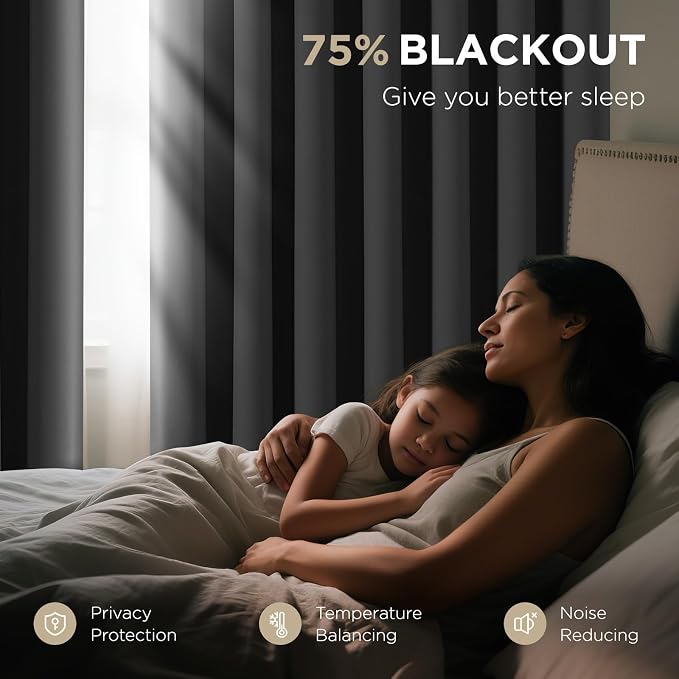 Joydeco Door Curtain Blackout Curtains - Image 6