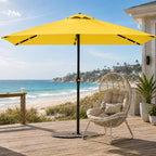 6.5 x 10ft Rectangular Patio Umbrella - Image 2
