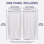 PureFit Outdoor Curtains for Patio Waterproof Weatherproof Outside Curtains | - Image 6