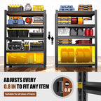 2 Pack Storage Shelves Garage Shelving, Adjustable Garage Shelves, Heavy Duty - Image 5