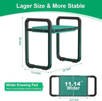 TomCare Garden Kneeler and Seat, 11.14" Kneeling Pad Sturdy Garden Bench | - Image 2