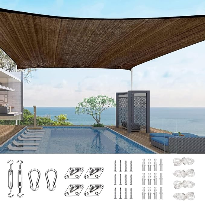 Quictent Sun Shade Sail for Patio by QUICTENT