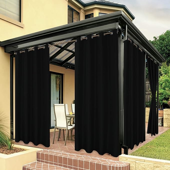 BONZER Waterproof Outdoor Curtains by Bonzer