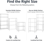 Amazon Basics 5-Shelf Adjustable Storage Shelving Unit - Image 6