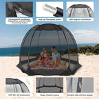 Alvantor Pop Up Screen House Tent, Instant Outdoor Gazebo - Image 5