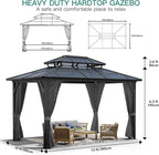 GAOMON 10'x12' Hardtop Gazebo - Image 3