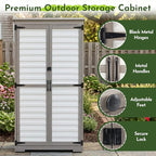 Tall Outdoor Storage Cabinet - Image 5