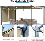 12 x 14 ft Outdoor Pergola - Image 4